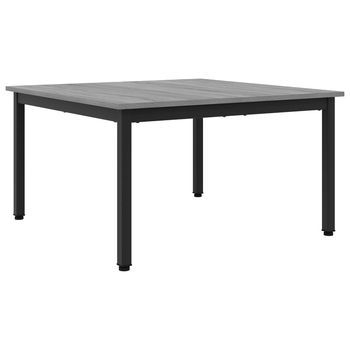 Mesa De Café - Mesa De Centro - Mesa Baja Gris Sonoma 80 X 80 X 45 Cm Madera De Ingeniería