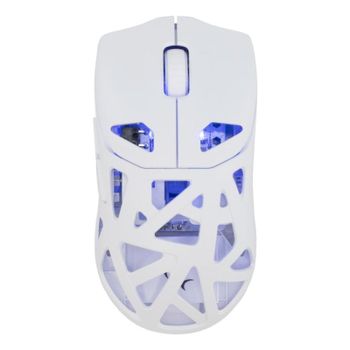 Ratón White Shark DAGONET Bluetooth Óptico 12000 DPI Blanco 6 Botones