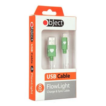Flowlight USB Cable Green