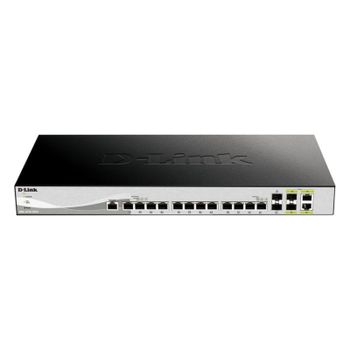 Switch D-Link DXS-1210-16TC/E Gestionado 12x10G RJ-45 2xSFP+ L2 Rack 320Gbps