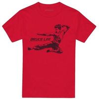 bruce lee camiseta line kick para hombre