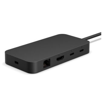 Base para portátil Microsoft Surface USB4 Dock EP2-19987 USB4 HDMI Gigabit Ethernet 100 W