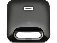 sandwichera - ok osm 3211 potencia 750w 3 en 1 grillsandwicheragofrera placas antiadherentes negro