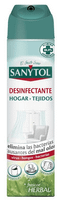 sanytol ambientador desinfectante hogar y tejidos 300 ml