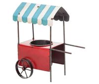carrito macetero de metal 245x15x285
