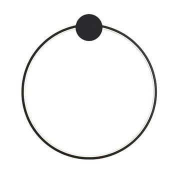 Lámpara De Pared Led App1389-cw Black 50cm