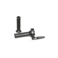 acelerador 22mm monocable tommaselli gp acodado negro