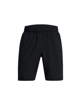 Pantalones de Fitness Under Armour Woven Wordmark Hombre Negro