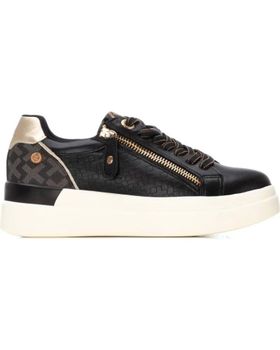 de XTI ZAPATILLAS URBANAS XTI 144233 CON CREMALLERAS NEGRO