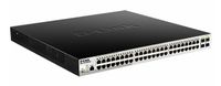 d-link dgs-1210-52mpmee switch gestionado l2 gigabit ethernet 101001000 1u negro gris