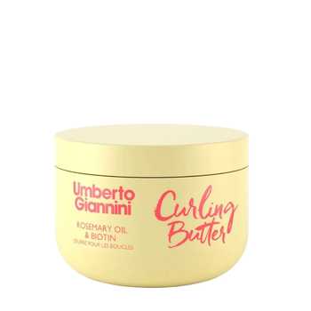 Umberto Giannini Strong Curls - Aceite de romero para rizar el cabello rizado, rizado, ondulado, contiene biotina, sin sulfatos y vegano, 300 ml