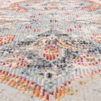Alfombras de interior y exterior Torino gris  160 cm redondo