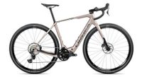 orbea denna m20 bicicleta electrica de gravilla shimano grx 12s 420 wh 700 mm niquel beige 2025