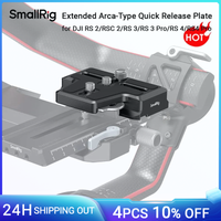 placa de liberacion rapida tipo arca extendida smallrig para dji rs 2rsc 2 rs 3  rs 3 pro  rs 4  rs 4 pro gimbal -3162b