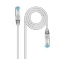 nanocable cable de red sftp rj45 cat7 lszh pimf awg26 15m gris