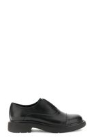 zapatos derby negros efecto napa black 39