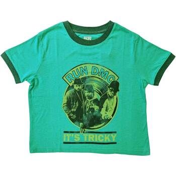 Run Dmc Camiseta manga larga It's Tricky Record para mujer