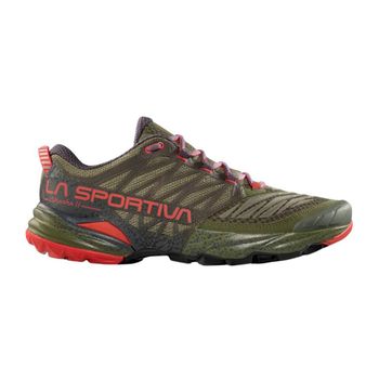 Zapatillas La Sportiva Akasha II Verde Rojo SS26, Talla 44.5 - EUR