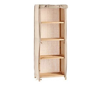 Estantería kipit mh10228cf marrón beige madera 30 x 113 x 42 cm