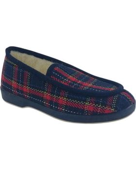 de NORTEÑAS ZAPATILLAS OTONO INVIERNO NORTENAS CUADROS 69-626 MARINO