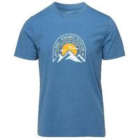 elbrus camiseta t-shirt orin ample bleu para hombre