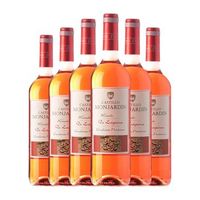 castillo de monjardin vino rosado rosado de lagrima navarra joven 75 cl 13 vol pack de 6 unidades