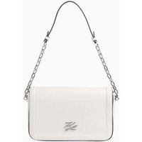 karl lagerfeld bandolera bolso bandouliere essentials blanco para mujer