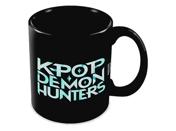 Taza - Sherwood K-pop Demon Hunters, Cerámica, 315 ml, Negra