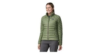 Chaqueta patagonia down sweater verde para mujer