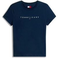 tommy jeans camiseta tjw slim linear tee para mujer