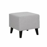puf providence d126 gris tapiz 45x51x51cm