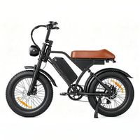 bicicleta electrica retro de neumaticos anchos eb5max bateria extraible de 749 wh y control por aplicacion