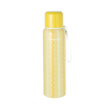 Botella adulto isotérmica 800ml con asa amarillo