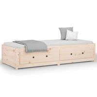 sofa cama  cama individual  cama para adultos de madera maciza de pino 90x190 cm