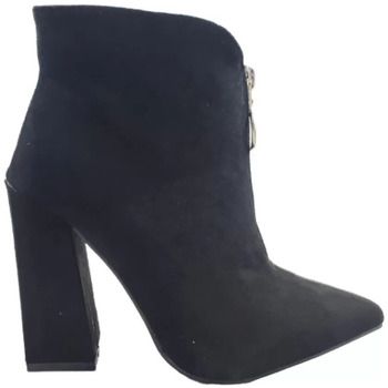 Timbos Botines Botín tacón de mujer negro 124857 para mujer