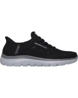 de skechers calzado marca modelo summits - perfo para hombre negro