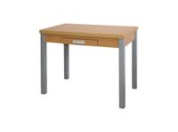mesa de cocina extensible color roble1001606076 cm