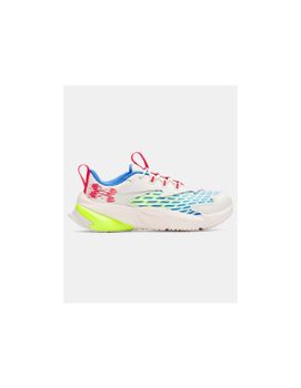 Zapatillas de Running Under Armour Bps Scramjet 7 Niño Blanco