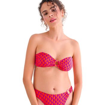 Lisca Bikini Top bandeau con aros ARUBA Cheek para mujer