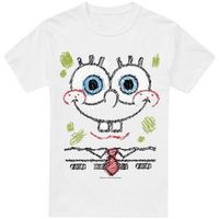 spongebob squarepants camiseta tv6459 para hombre