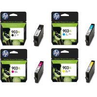 original multipack hp officejet pro 6976 all-in-one printer ink cartridges 4 pack -t6m03ae