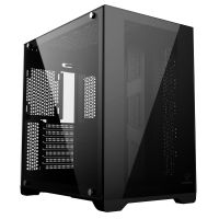 phoenix zephyr atx cristal templado lateral y frontal usb-c negra