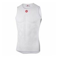 camiseta castelli core mesh 3 sin mangas l blanco hombre
