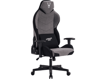Silla gaming - Woxter Stinger Station Titan, 2D (regulable en altura y anchura), Clase 4, Tejido Antimanchas, Dark
