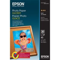 papel fotografico epson photo paper glossy a3 200 gm 20 hojas