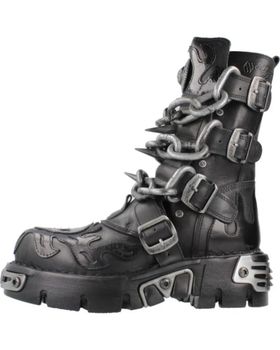 de NEW ROCK BOTAS MUJER MODELO M727 S5 COLOR NEGRO