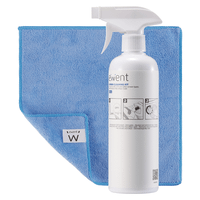kit de limpieza de pantallas ewent ew5678 500ml cpano de microfibra 30x30cm