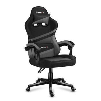 Silla gaming Huzaro FORCE 4.4 ergonómica tela acero 130 kg gris