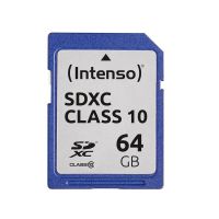 tarjeta de memoria intenso 3411490 64 gb sdxc clase 10 resistente