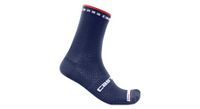 castelli rosso corsa pro 15 calcetines unisex azul blanco
